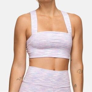 Outdoor Voices Freeform Sports Bra Super Bloom Spacedye